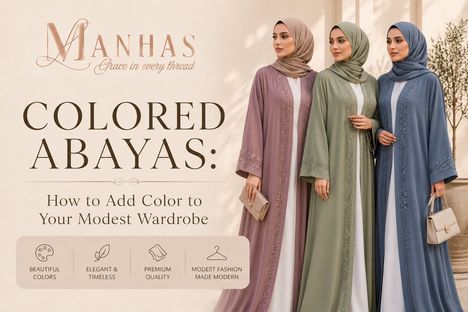 Colored Abayas: How to Add Color to Your Modest Wardrobe