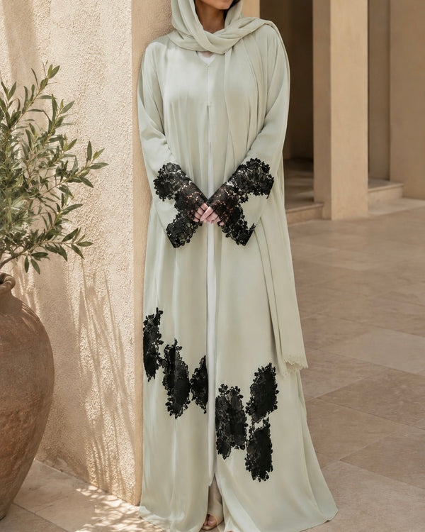 Rhea Abaya - Mint